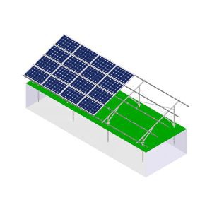 Горещи продават ниска цена алуминиева PV слънчева монтиране на земята планината