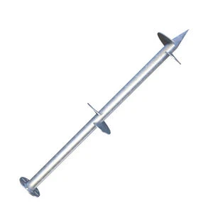 Galvanized Steel Earth Ground Screw Anchor