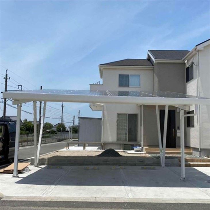 prefabricated solar carport residential
